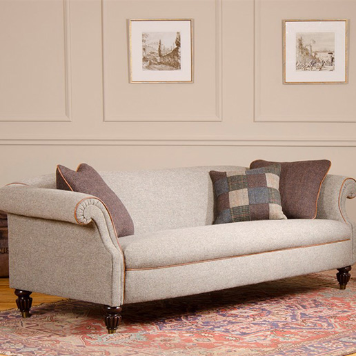 Tetrad Harris Tweed Bowmore Grand Sofa Kings